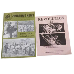 Zimbabwe 1976 & 1978 ZANU & UANC Revolution Africa Official Organ Magazines